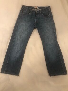 Levi's 501 Men Jeans 33X30 Blue Denim Original Fit Straight Leg Fits 26" Inseam